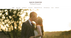 Desktop Screenshot of gavinforsterphotography.co.uk
